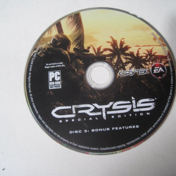 CRYSIS Limited Edition and CRYSIS WARHEAD and Wars PC Games (2008, rated M 17+) - Picture 10 of 16